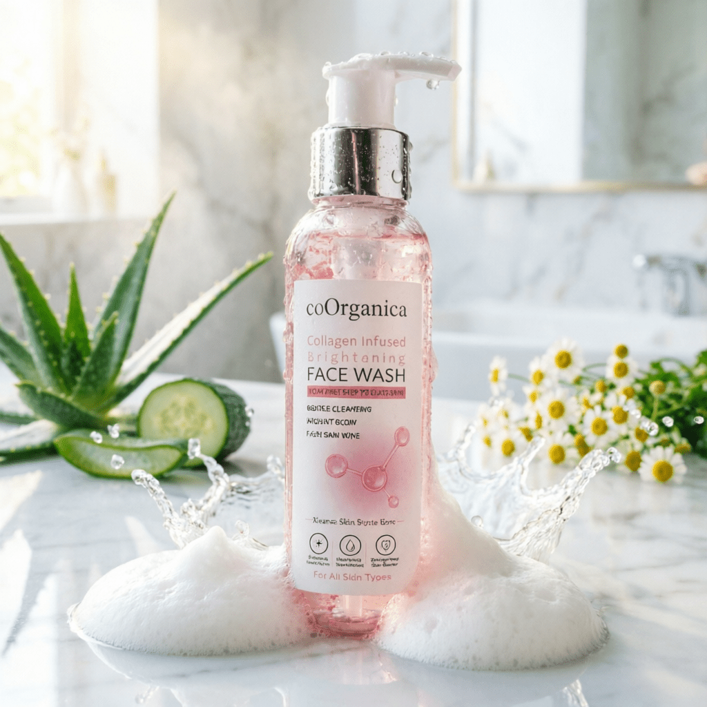 coOrganica Petal Face Wash