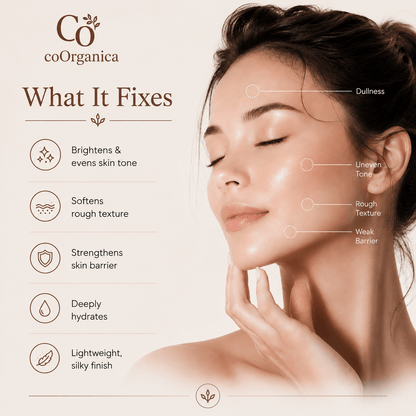 Rice Extract Brightening Serum - coOrganica